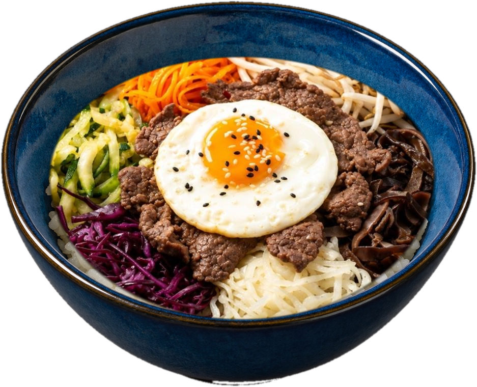 Ikonický Bibimbap SATÉ